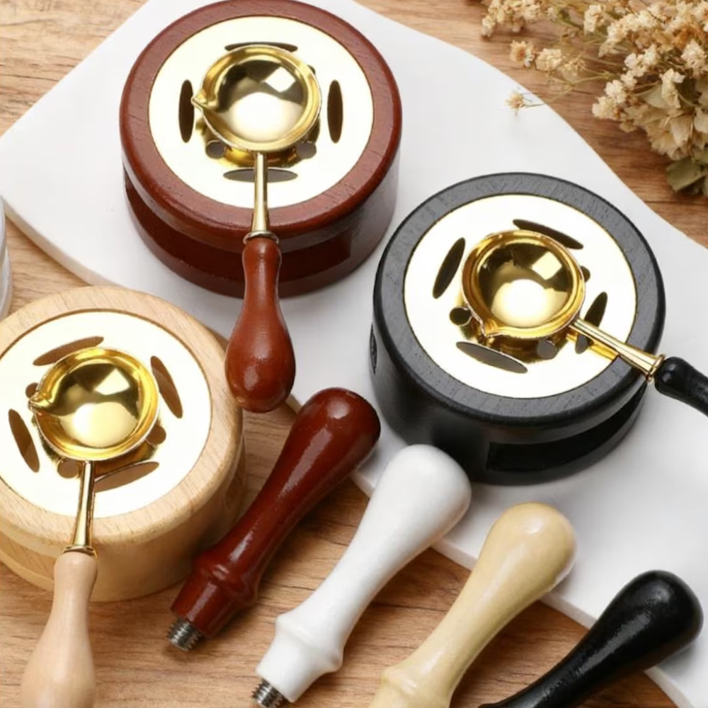 Wax Seal Stamp Set - مجموعة أختام شمعية 2/3 قطع مع