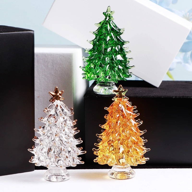 Paper Weight Crystal - شجرة عيد الميلاد 2026 من الكريستال