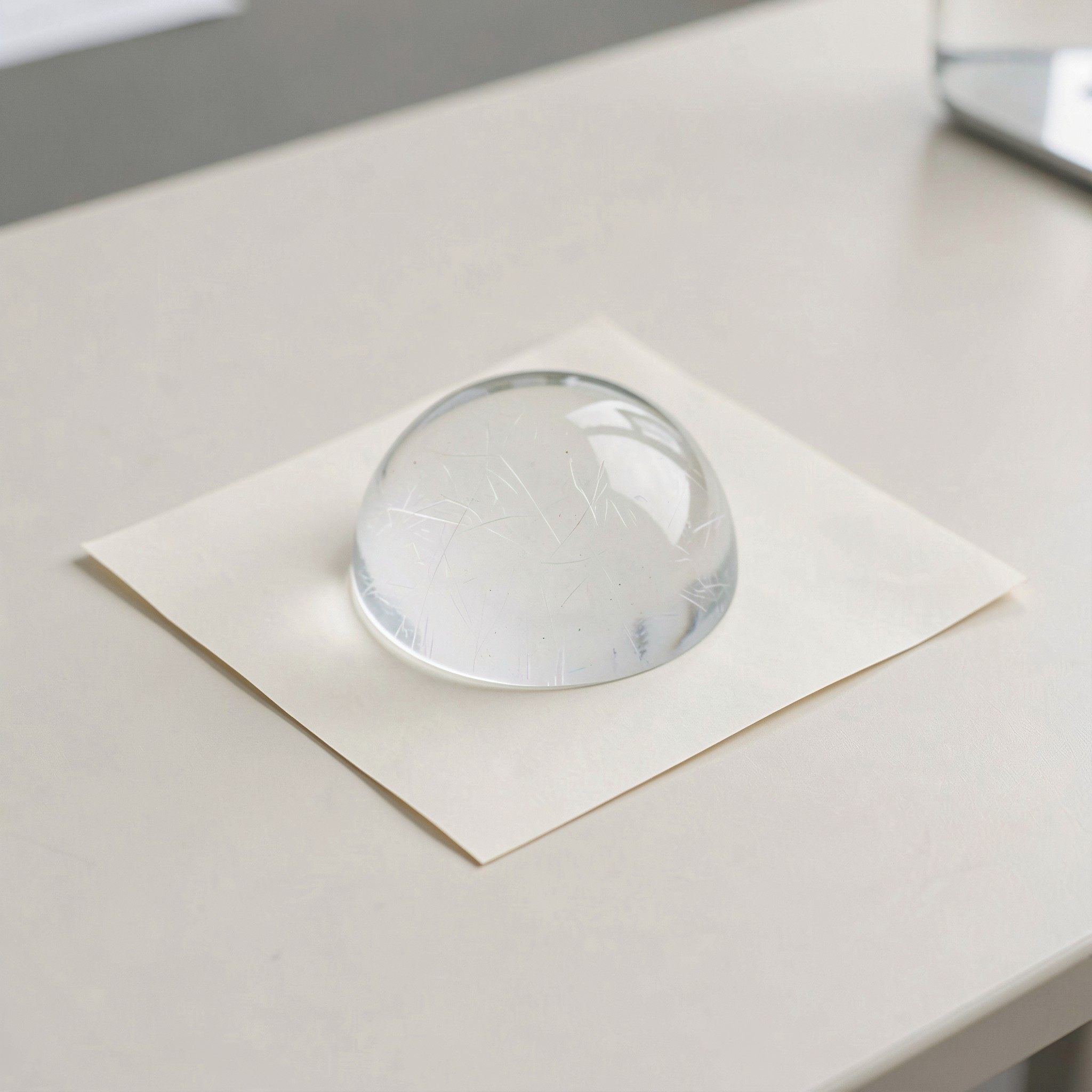 6 قطع من كرات الكريستال الشفاف - مراجعة Paper Weight Crystal وسعره